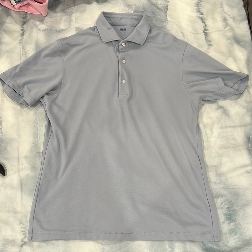 Uniqlo Polo short sleeve in light blue